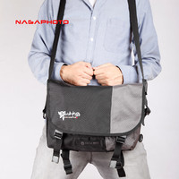 NAGAphoto 纳伽 邮差摄影包 单反相机包 复古斜跨单肩骑行包 微单内胆包 通勤