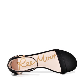 reemoor 女士时尚一字式扣带时装凉鞋 R51815 粉色 35
