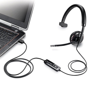 plantronics 缤特力  C510 耳机 (Windows、头戴式、黑色)