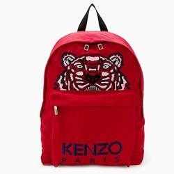 KENZO 高田贤三 The Tiger系列 男士帆布双肩包 大号