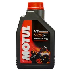 MOTUL 摩特 7100 4T 10W40 1L 酯类全合成 摩托车机油 *2件
