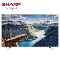 SHARP 夏普 LCD-70Z4AA  4K 电视 70英寸