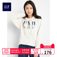 Gap 盖璞 356166-1 女士连帽卫衣 纯正黑色 XS
