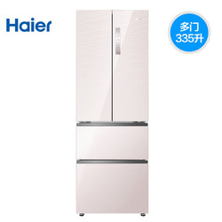 Haier  海尔 BCD-335WDECU1  法式多门冰箱