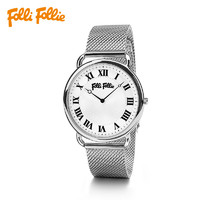 Folli Follie WF16T014BPS 石英手表 (白色、圆形、精钢)