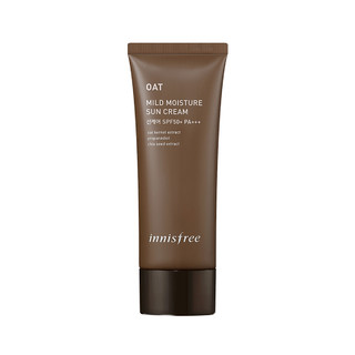 韩国进口 悦诗风吟 Innisfree 燕麦温和保湿防晒霜 SPF50+ PA+++ 40ml/瓶 清爽隔离控油补水 *5件