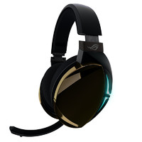 ROG 玩家国度 Strix Fusion 500 耳罩式头戴式有线耳机 黑色 USB口
