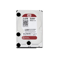 Western Digital 西部数据 红盘系列 3.5英寸台式机硬盘 2TB(7200转、64MB)WD20EFRX
