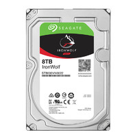 SEAGATE 希捷 酷狼IronWolf系列 3.5英寸 NAS硬盘 8TB (7200rpm) ST8000VN0022