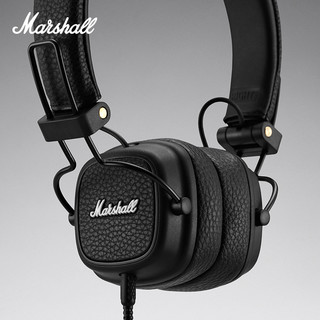 Marshall 马歇尔 MAJOR Ⅲ 耳机 (通用、动圈、头戴式、32Ω、黑色)