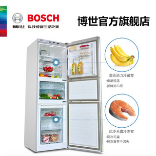 Bosch 博世 BCD-274W(KGU28S268C)   三门冰箱  274L