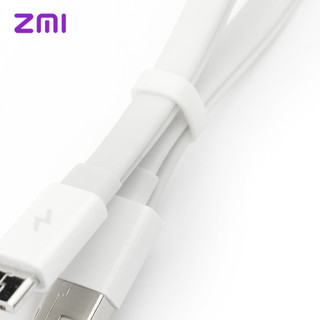 ZMI 紫米 安卓数据线MicroUSB线2A适用于小米Redmi安卓vivo三星oppo手机充电线面条线