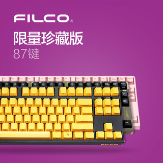 FILCO 斐尔可 键机械键盘 (二代青轴、奶酪绿、USB、87)