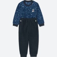 UNIQLO 优衣库 409435 婴幼儿 (UT) DPJ 弹力细摇粒绒睡衣