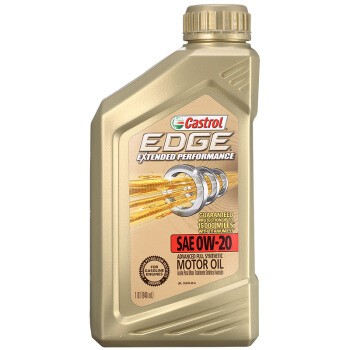 嘉实多castrol全合成机油极护edgeextendedperformance0w20sn1qt美国