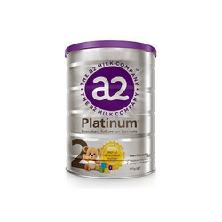 a2 艾尔 澳洲a2 Platinum 白金版 幼儿配方奶粉2段（6-12个月）900g/罐 新西兰原装进口