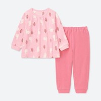 UNIQLO 优衣库 411734 婴幼童细摇粒绒睡衣