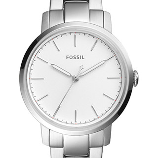  FOSSIL  简约钢带女士石英表ES4183