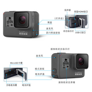 GoPro HERO5 BLACK 运动相机