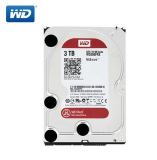 WD 西部数据 红盘 WD30EFRX NAS硬盘 3TB