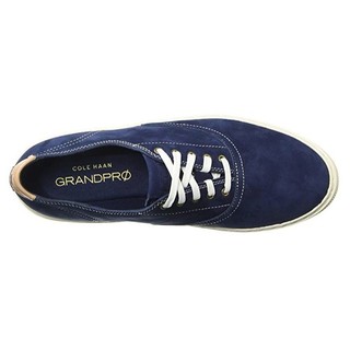 COLE HAAN 可汗 GRANDPRØ系列系带男士休闲鞋板鞋 海洋蓝 US 7 