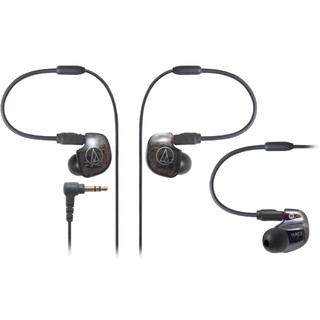 audio-technica 铁三角 ATH-IM03 入耳式挂耳式有线耳机 黑色 3.5mm