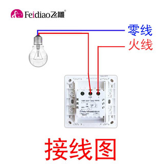 FEIDIAO 飞雕 LED声光控开关