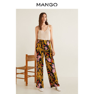 MANGO 33080997 女士印花长裤