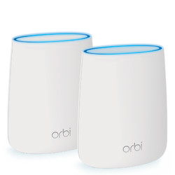 NETGEAR 网件 Orbi RBK20 AC2200M分布式路由器 主机+分身套装