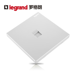 TCL-legrand TCL-罗格朗 逸景 K8/C601 仕典白色一位单电脑网络六类 强信号86型