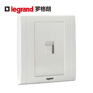 TCL-legrand TCL-罗格朗 美涵 ERNC01 白色电脑网络网线面板 86型