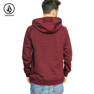  VOLCOM A4131613 男士连帽卫衣 红色 S