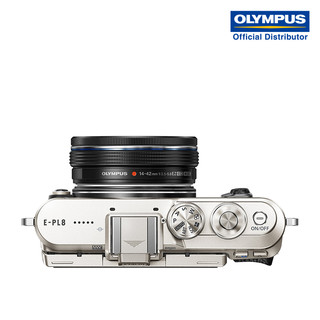 OLYMPUS 奥林巴斯 PEN E-PL8 M4/3画幅无反相机套机（14-42mm II R镜头）