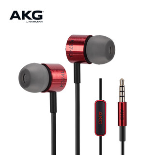 AKG 爱科技 K374 耳机 (通用、动圈、入耳式、蓝色 红色 银色)