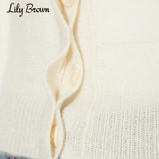 Lily Brown 莉莉 布朗 LWNT184814 花朵钉珠羊毛开衫