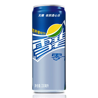  Sprite 雪碧 漫威限量 无糖柠檬味 零度铝罐装 330ml*6听