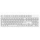 历史低价、京东PLUS会员：ikbc C104 机械键盘 白色 Cherry黑轴 +凑单品