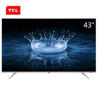 双11预售：TCL 43A860U 4K 液晶电视 43英寸