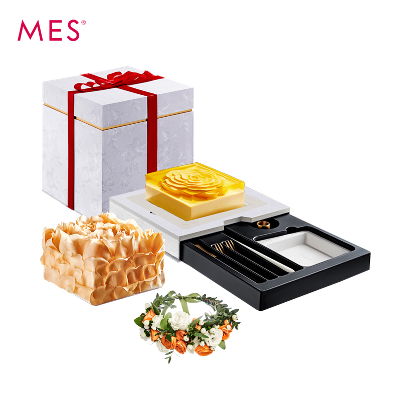 MES 每实 致爱沉醉爱情纪念日玫瑰蛋糕 1磅