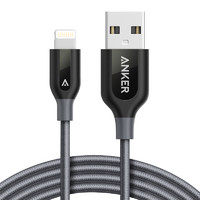 ANKER 数据线 (苹果Lightning、MFi认证、1.8米、红色)