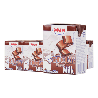 商品muh甘蒂牧场巧克力味牛奶200ml12盒