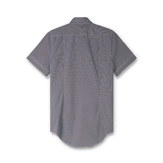 LACOSTE 拉科斯特 CH6214K1 男士格子棉质短袖衬衫