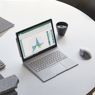 Microsoft 微软 Surface Book 2 15英寸 笔记本电脑+微软鼠标套装 (银色、酷睿i7-8650U、16GB、256GB SSD、GTX 1060 6G)