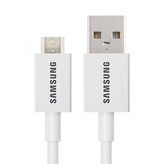 SAMSUNG 三星 数据线 (Micro USB、USB 2.0、1米、白色)