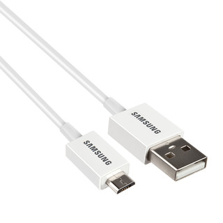 SAMSUNG 三星 数据线 (Micro USB、USB 2.0、1米、白色)