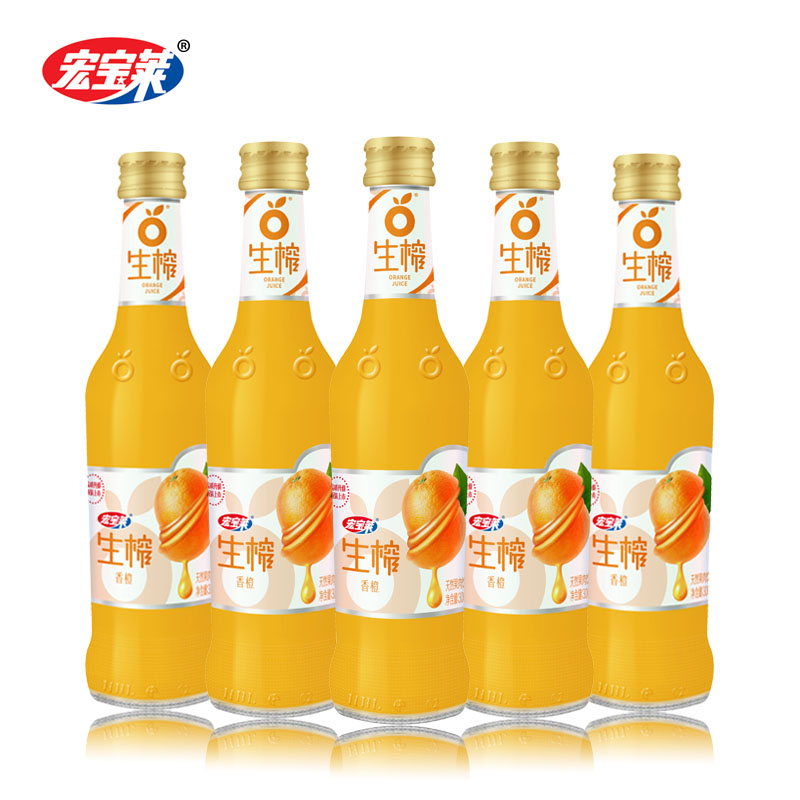  宏宝莱 生榨橙汁 300ml*12