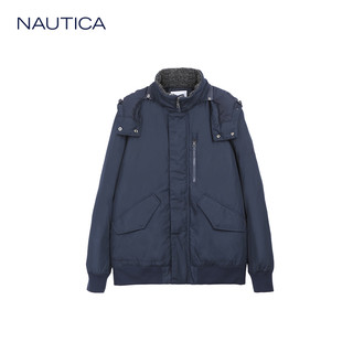 NAUTICA 诺帝卡 NA002839 男士保暖羽绒服 藏青色 S