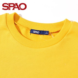 SPAO SPMW822S02 女款果汁系列印花圆领卫衣