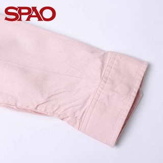 SPAO SAJJ612G01 女士中长款夹克外套 浅粉色 S