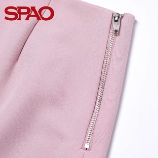 SPAO SPWH737S51 女式花朵印花半身裙 深粉色 S